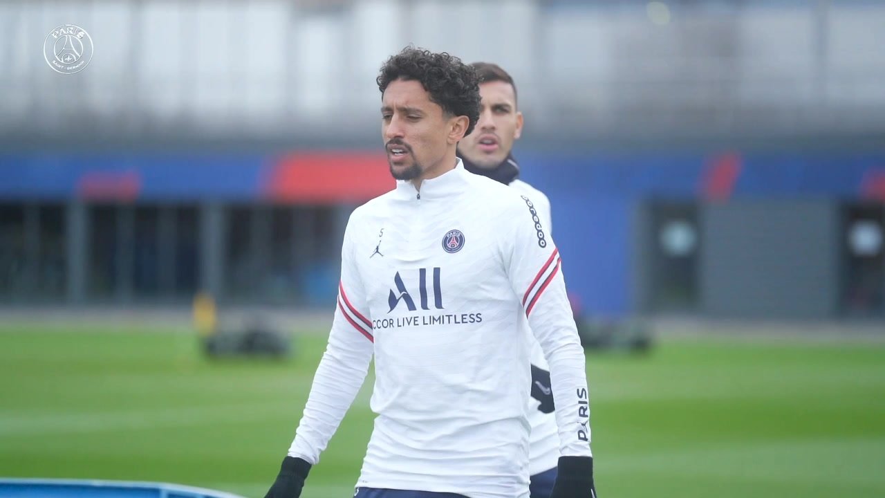 VIDEO: Marquinhos' training session before Lille clash