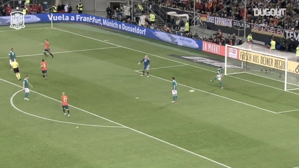 Inesta bagged a brilliant assist. DUGOUT