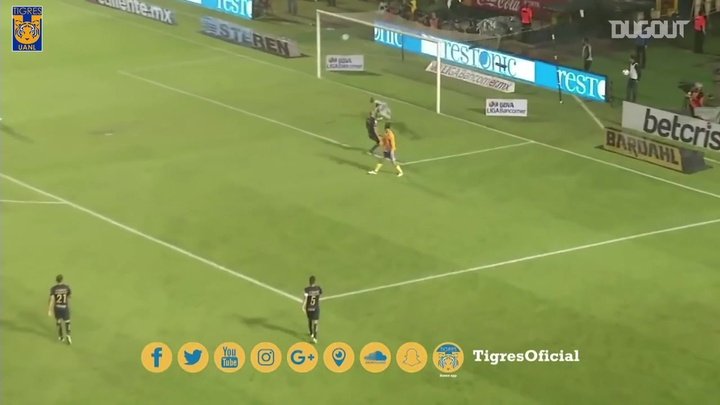 VÍDEO: golaço de Gignac pelo Tigres contra o Puma
