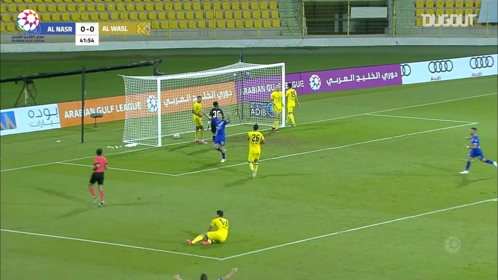 Al Nasr were far too good for Al Wasl. DUGOUT