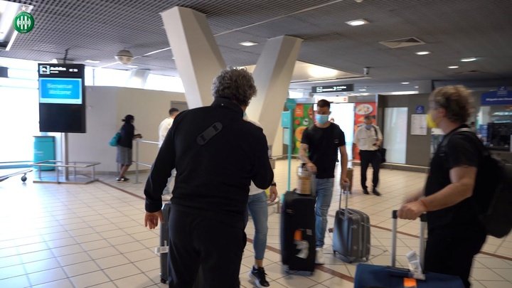 VIDÉO : L'arrivée d'Ignacio Ramirez à Saint-Etienne