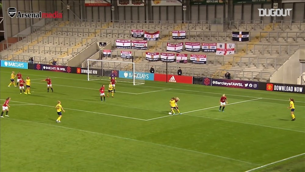 Van de Donk socred the winner. DUGOUT