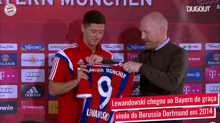 VÍDEO: Robert Lewandowski, um pesadelo para o Borussia Dortmund