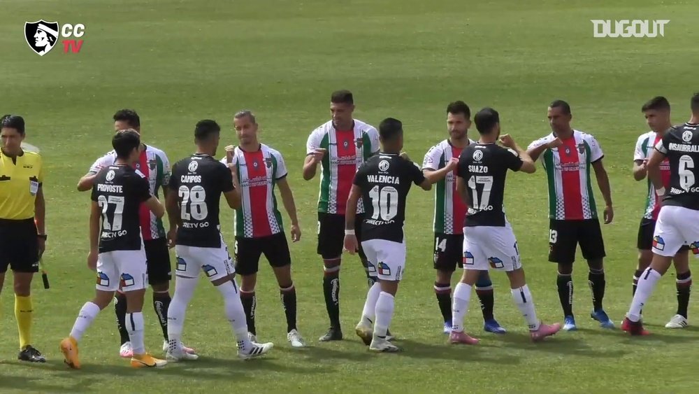Colo-Colo were beaten 3-1 at Palestino in the Chilean league. DUGOUT