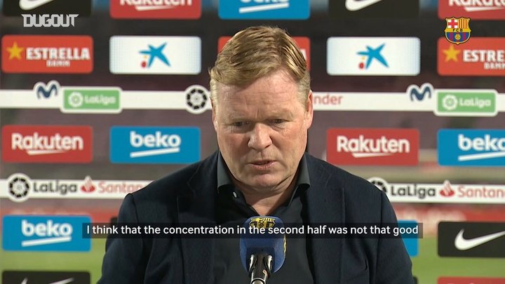 VIDEO: 'There are still five games to play' - Koeman