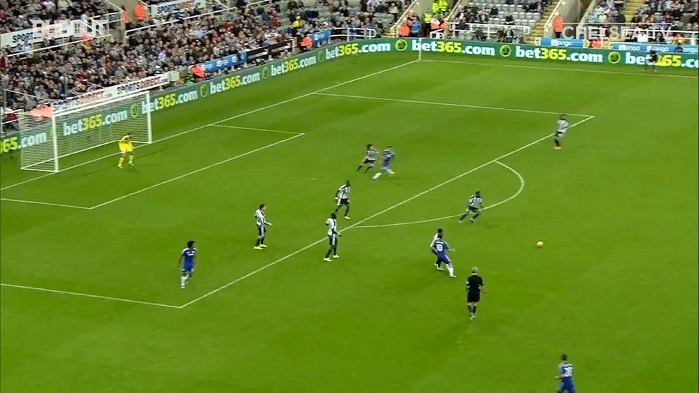 Chelsea fought back from 2-0 down to draw 2-2 with Newcastle. DUGOUT