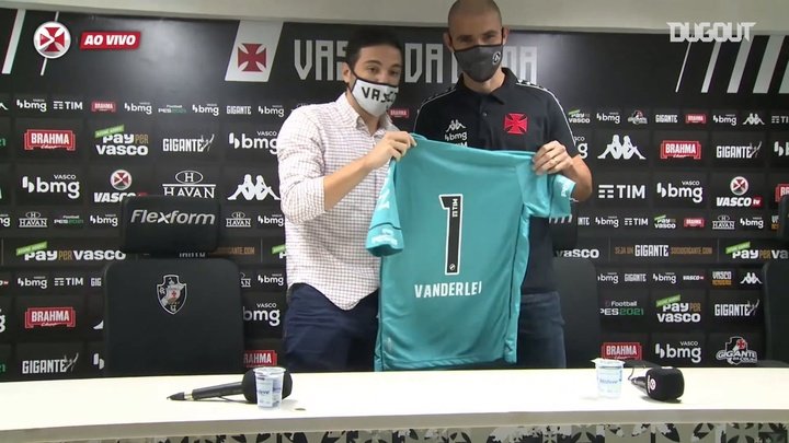 VIDEO: Vanderlei joins Vasco for the 2021 season
