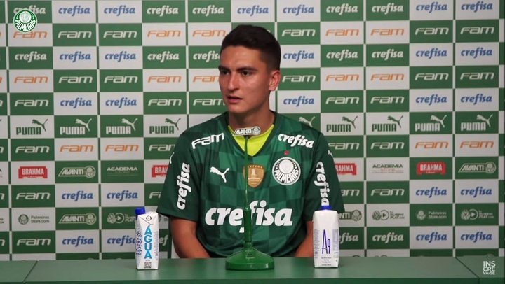 VÍDEO: Atuesta diz que estudou o Palmeiras para se encaixar o mais rápido possível