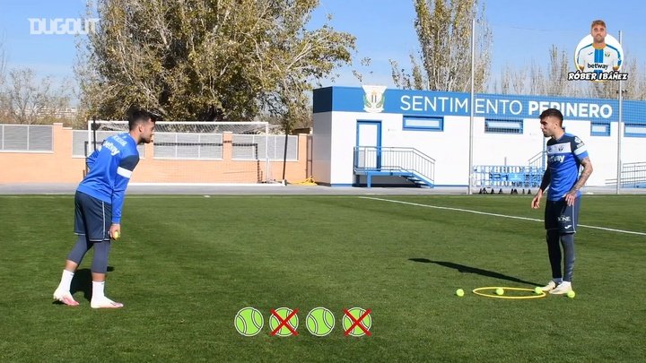 VIDEO: Touch and precision challenge: José Arnaiz vs Róber Ibáñez