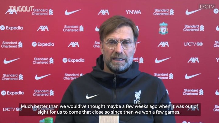 VIDEO: Klopp on Mo Salah and race for top four