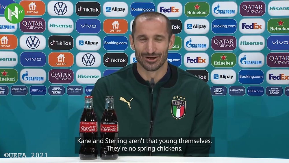 Chiellini was full of praise for England's strength in depth. DUGOUT