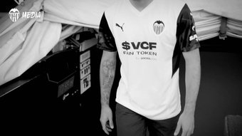 Hugo Duro knew he wanted to stay at Valencia. DUGOUT