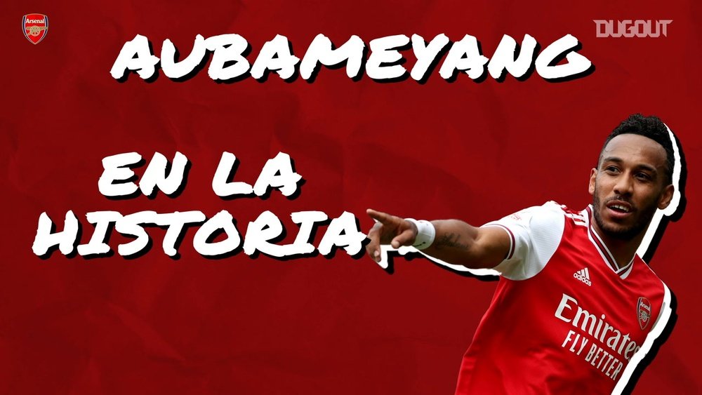Aubameyang recientemente renovó con el Arsenal. Dugout
