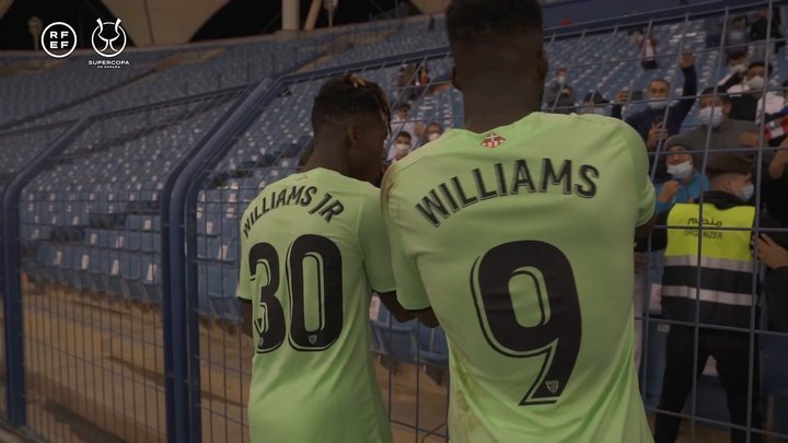 VIDEO: Williams brothers celebrate semi-final win with their mother