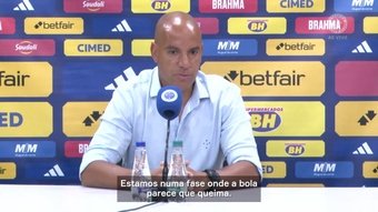 Confira entrevista coletiva com o treinador do Cruzeiro após derrota pro 1 a 0 diante do Goiás.