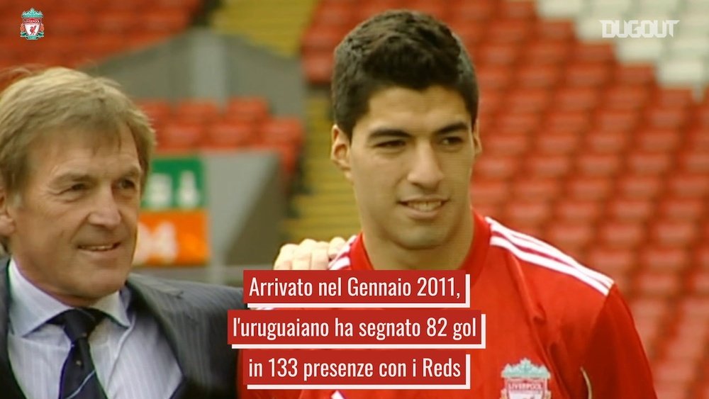 Il meglio di Suarez con il Liverpool. Dugouts