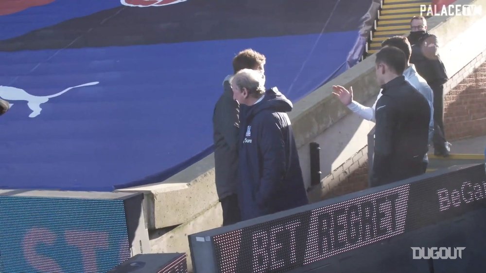 Crystal Palace were hit for seven by Liverpool. DUGOUT