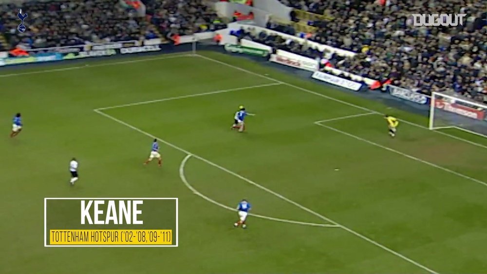Le meilleur de Keane avec Tottenham. DUGOUT