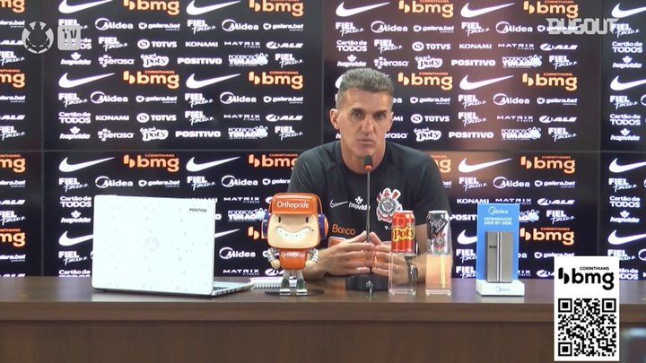 VÍDEO: Mancini dá pistas sobre substituto de Cantillo no Corinthians