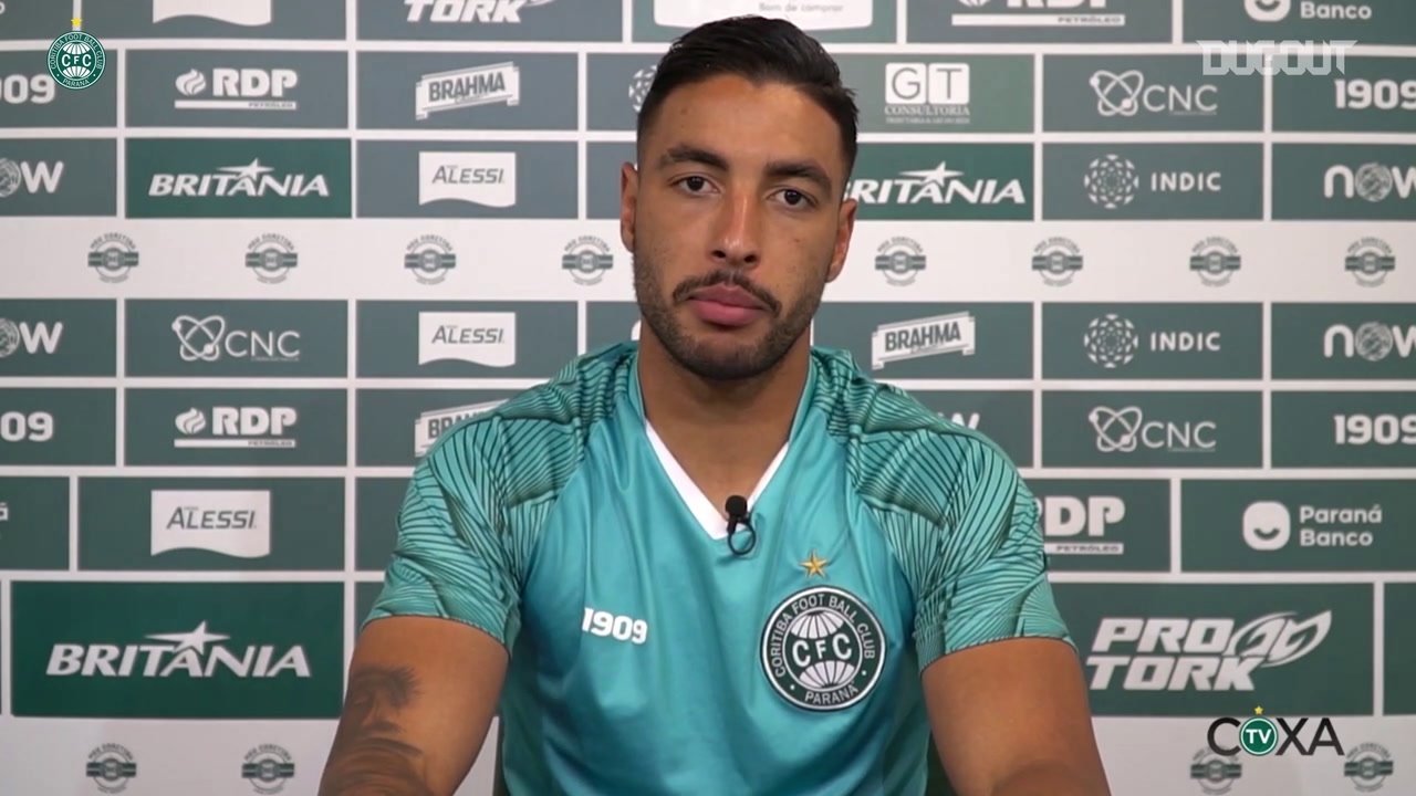 VÍDEO: Após retornar ao time, Nathan Silva fala de reação no Coritiba