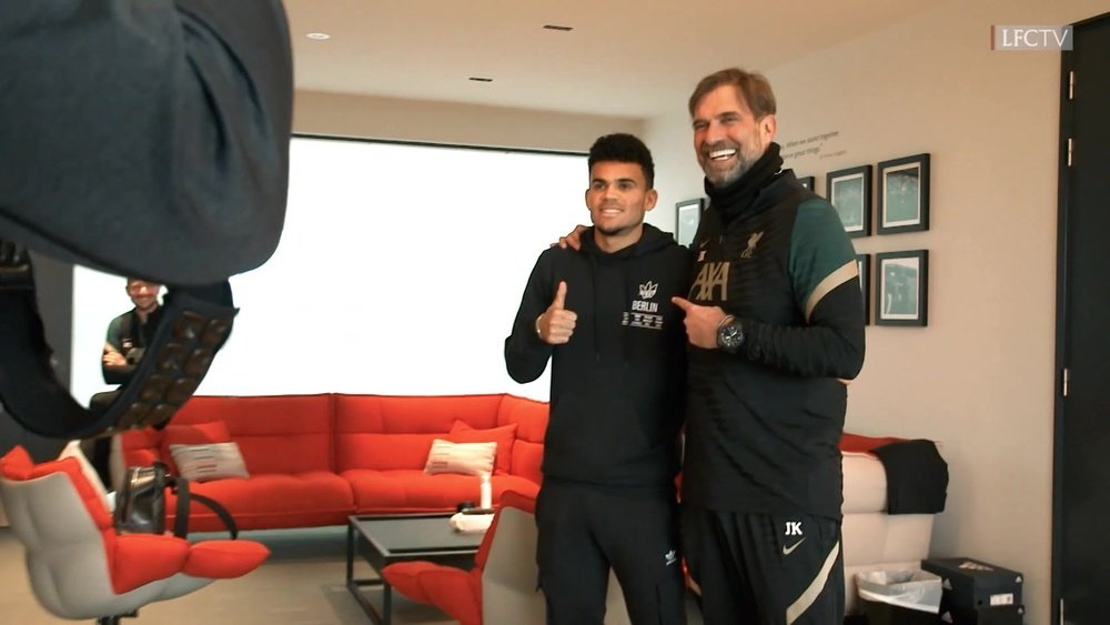 Luis Díaz ha encajado perfectamente en el Liverpool. DUGOUT