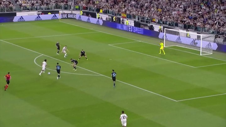 Le dernier but d'Alvaro Morata à la Juventus. DUGOUT