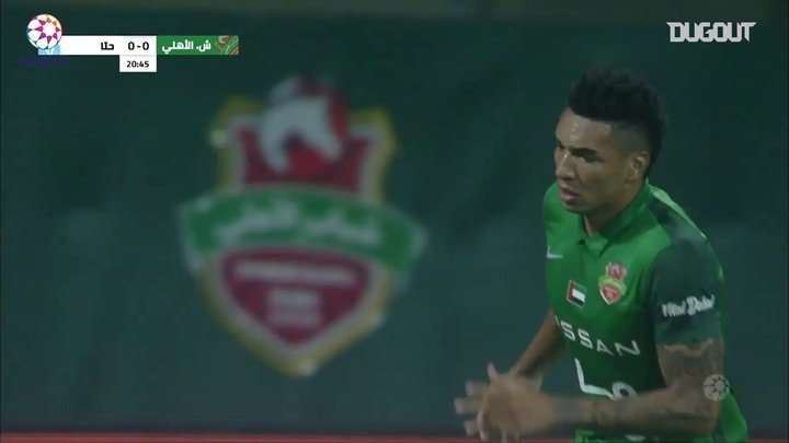 VIDEO: Igor Jesus hat-trick for Shabab Al-Ahli v Hatta