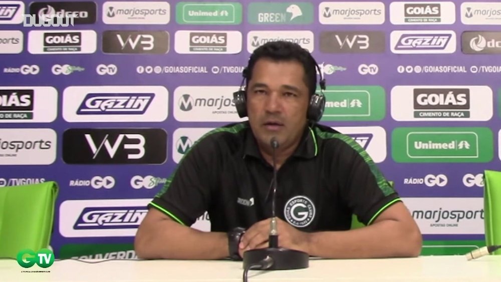 Técnico do Goiás falou após a derrota para o Ceará. DUGOUT