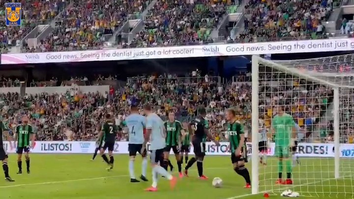 VIDEO: Nico López’s brace secures Tigres win against Austin in pre-season