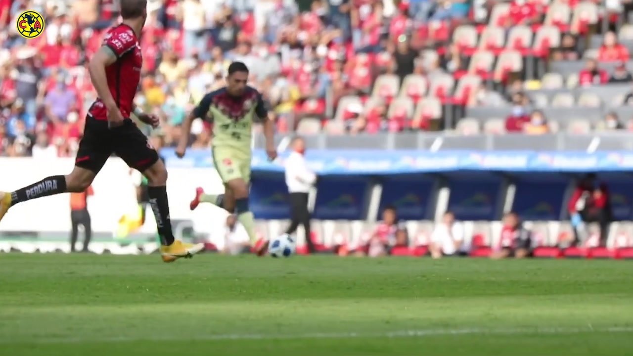 Córdova anotó el gol del triunfo ante Atlas. Dugout