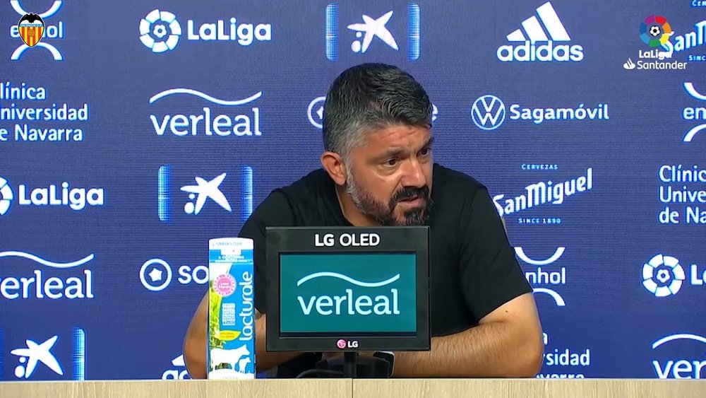 Kluivert anotó su primer gol con la camiseta del Valencia. DUGOUT