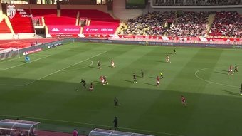 Maghnes Akliouche a inscrit l’unique but de l’AS Monaco lors de la victoire 1-0 contre Rennes lors de la 28e journée de Ligue 1.