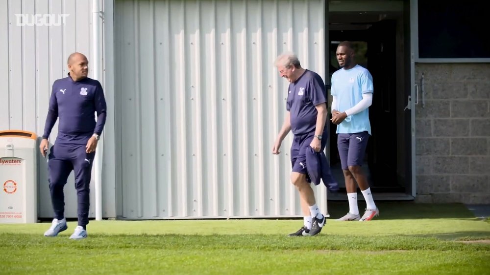 Clyne has been seen training with Crystal Palace