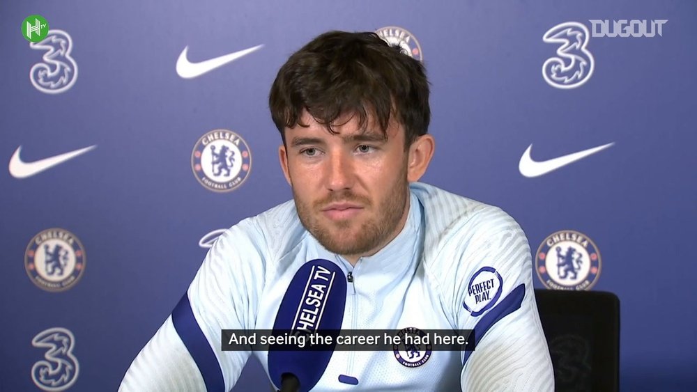 Chilwell spoke about a Chelsea legend. DUGOUT