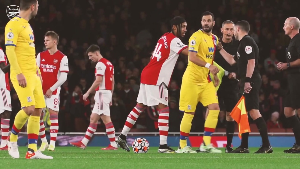 Arsenal salvaged a draw against Crystal Palace. DUGOUT