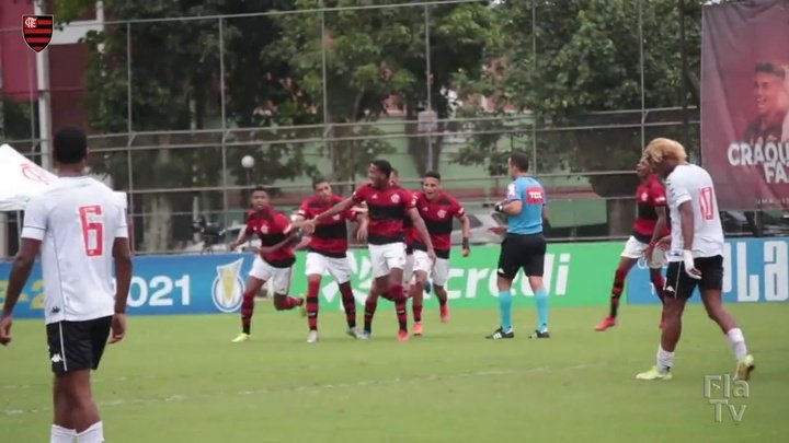 Flamengo vence o Vasco a avança às semifinais do Brasileiro sub-20