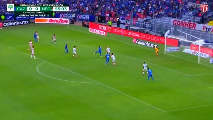 Cruz Azul beat Necaxa on penalties to make the quarter-finals. DUGOUT