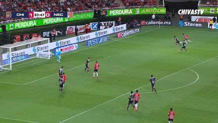 VÍDEO: el primer gol de Juan Jesús Brigido con Chivas