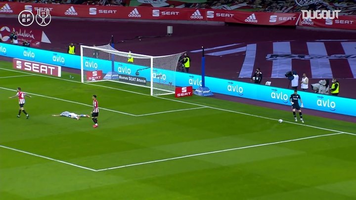 VIDEO: Oyarzabal’s penalty to win the Copa del Rey
