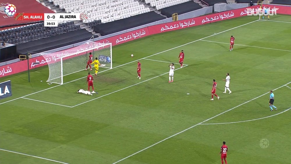 Al-Jazira got a 1-1 draw with Shabab Al-Ahli. DUGOUT