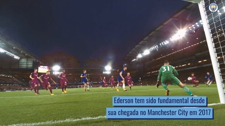 Trajetória de sucesso de Ederson no Manchester City