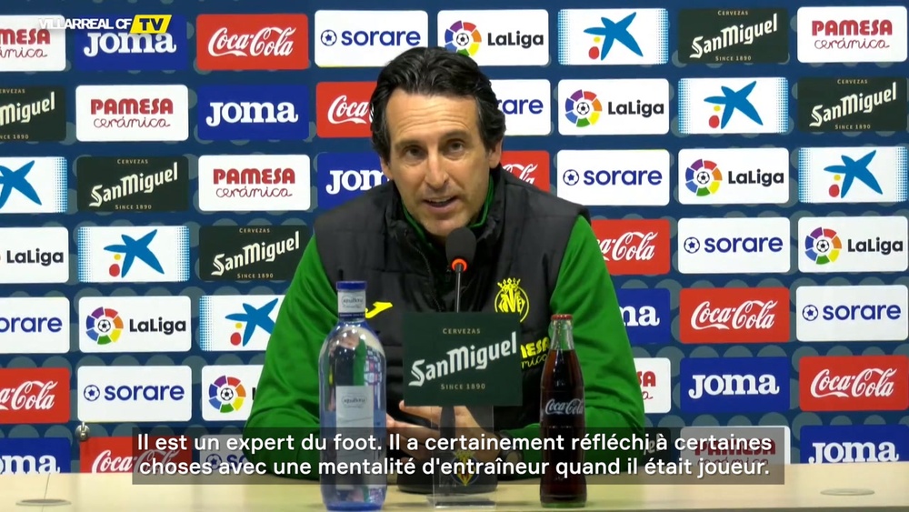 Emery sur le retour de Xavi au FC Barcelona. Dugout