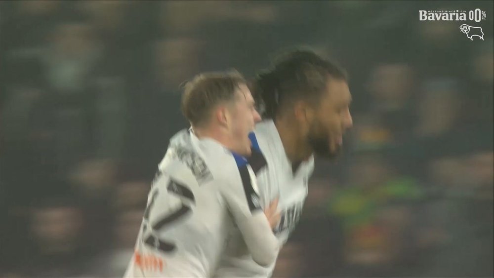Colin Kazim-Richards scored as Derby beat West Brom. DUGOUT
