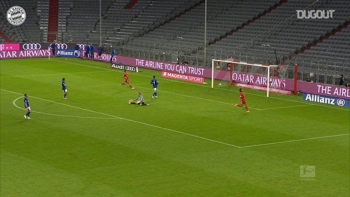VIDEO: Leroy Sané scores first FC Bayern goal