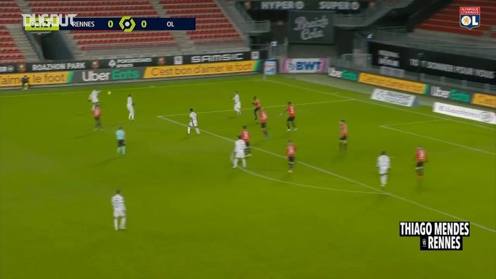 VIdÉO : le meilleur de Thiago Mendes contre Rennes