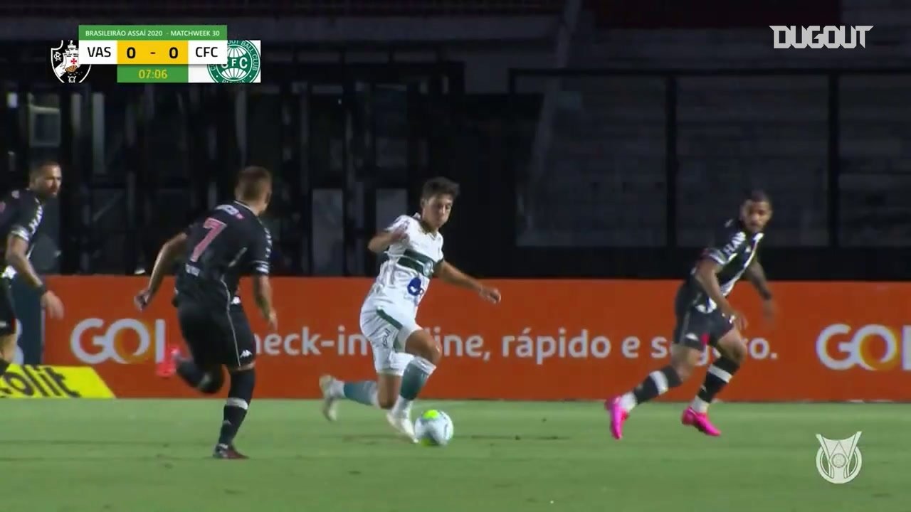 VIDEO: 10 man Vasco lose to Coritiba