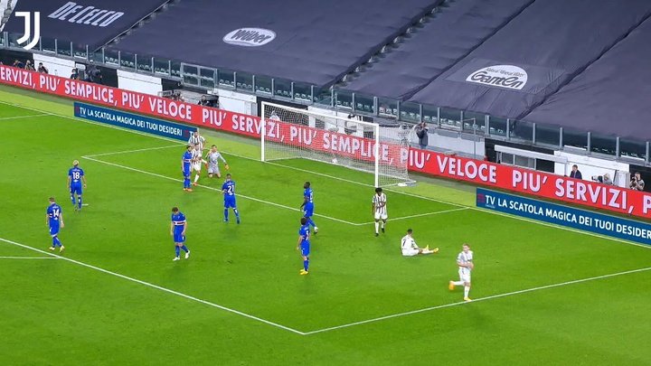 VÍDEO: el gol de Kulusevski en su debut con la Juve. DUGOUT