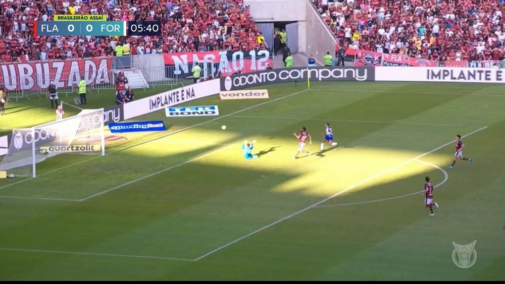 Fortaleza leave it late against Flamengo. DUGOUT