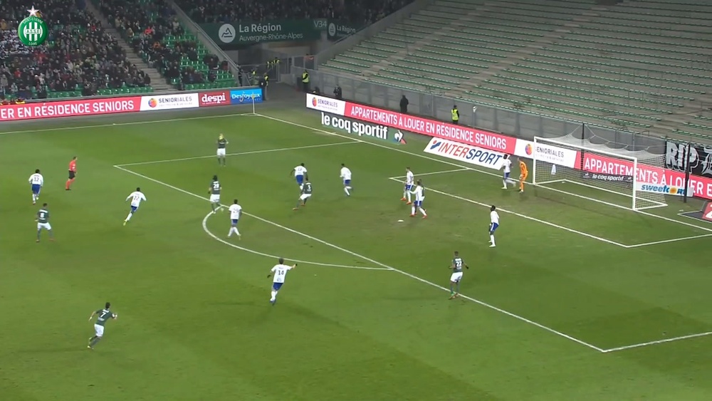 Le dernier but de Loic Perrin avec Saint-Etienne. DUGOUT