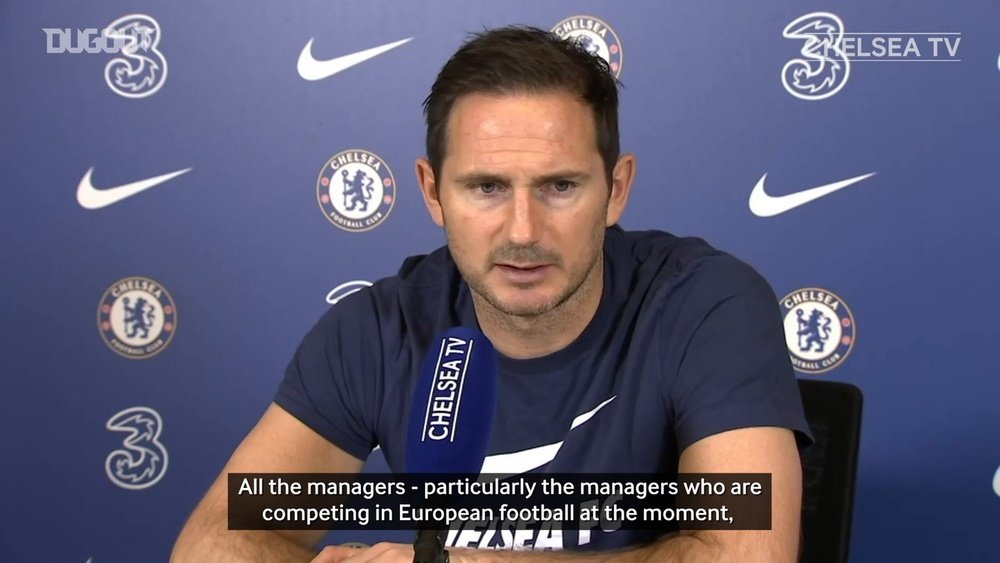 Lampard focussed on rotation. DUGOUT